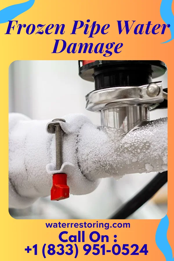 Frozen Pipe Water Damage in Johnstown, PA